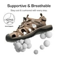 thumbnail image 2 of DREAM PAIRS Men's Sandals Hiking Water Sport Athletic Beach Outdoor Comfortable Casual Closed Toe Summer Sandal Shoes, 2 of 6