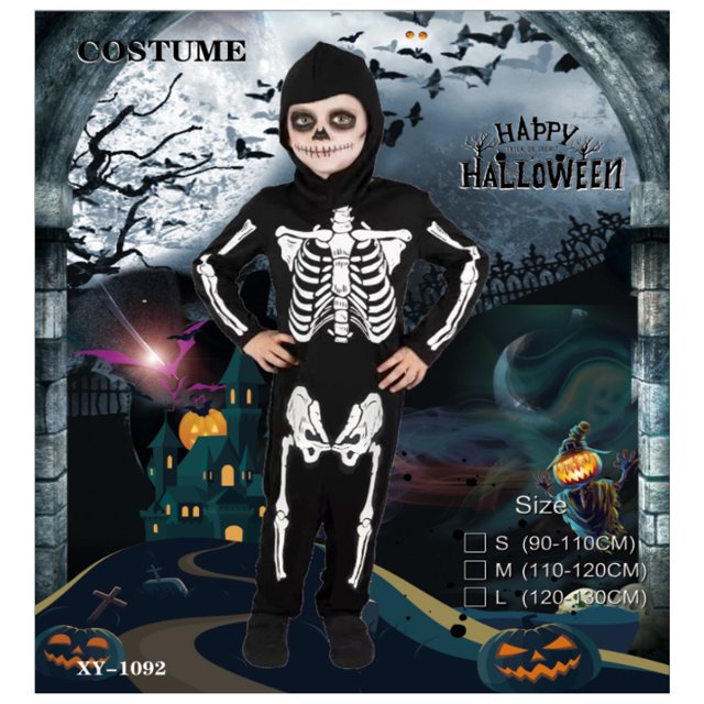 Vestido de esqueleto de arcoíris para niña, disfraz de calavera colorida para niño, disfraz de punk rock divertido para niño, ropa elegante para carnaval