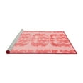 thumbnail image 2 of Ahgly Company Machine Washable Indoor Rectangle Abstract Red Modern Area Rugs, 2' x 5', 2 of 4