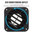 thumbnail image 4 of 2pcs Rv Heater Vent Cover Rotatable Air Conditioning Vent Deflector Vent Cover, 4 of 6