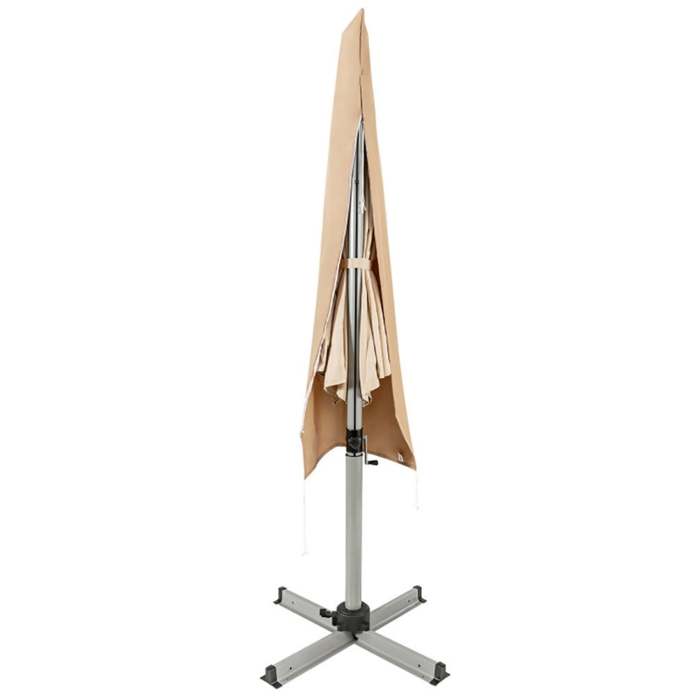 Aimee Lii Parasol Offset Cantilever Umbrella Cover with Fiberglass Rod, Table Umbrella Outdoor Patio