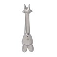 thumbnail image 4 of Sagebrook Home Ballon de Girafe Argentée, 4 of 5