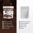 thumbnail image 6 of Opportuniteas MCT Oil Powder, Keto Creamer for Coffee, Drinks&Smoothies, Low Carb Keto Friendly, Boost Energy&Mental Focus, Supplement for Ketogenic Diet, Gluten Free&Non-GMO, Dark Chocolate 6 oz, 6 of 7