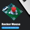 thumbnail image 2 of Puntero señalador de punto de seguimiento Teclado de ordenador Rocker Mouse Pointer Point Stick Reemplazo de teclado Rocker Mouse Pointer para Lenovo IBM Thinkpad Barbie Nuevos Originales, 2 of 9