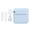 Blue, variant on YAHHU Mini Portable Printer 200dpi High Res 1000mAh Rechargeable Bluetooth Thermal Printer with 1 Roll Paper, White