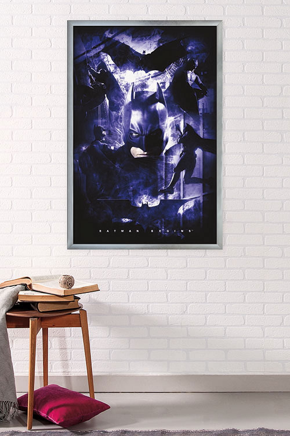 DC Comics - Batman - Action Wall Poster, 22.375" x 34", Framed