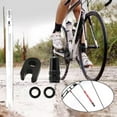 thumbnail image 4 of koolsoo Bike Presta Value Extender Values Extension Aluminum Alloy Inner Tyre Tube Kit F/V for Mountain Bikes with Core and Adaptor Rod 1pc 80mm, 4 of 9