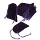 thumbnail image 1 of Uxcell 20 Pcs Bolsa de Terciopelo con Cierre de Cordón, 2.7 x 3.5 Pulgadas Bolsas de Regalo de Terciopelo para Favor de Boda, Empaque de Joyas, Organización y Almacenamiento, Morado, 1 of 7