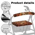 thumbnail image 5 of HELLHERO Autumn Maple Leaves Theme and Kittens Rollator Walker Cover Walker Covers and Secure Fit Removable and Washable for Unisex, 5 of 7