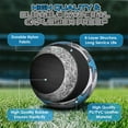 thumbnail image 2 of VONKY Training Football Soccer Ball With Luminous Size 5 Soft PVC Cover For Smooth white, 2 of 6