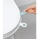thumbnail image 4 of Yuarrent Paquete de 2 elevadores de asiento de inodoro, manija de tapa de ventosa, soporte de elevación Universal, accesorio portátil extraíble y Juegos de accesorios de baño Azul claro Yuarrent HA063732-04B, 4 of 6