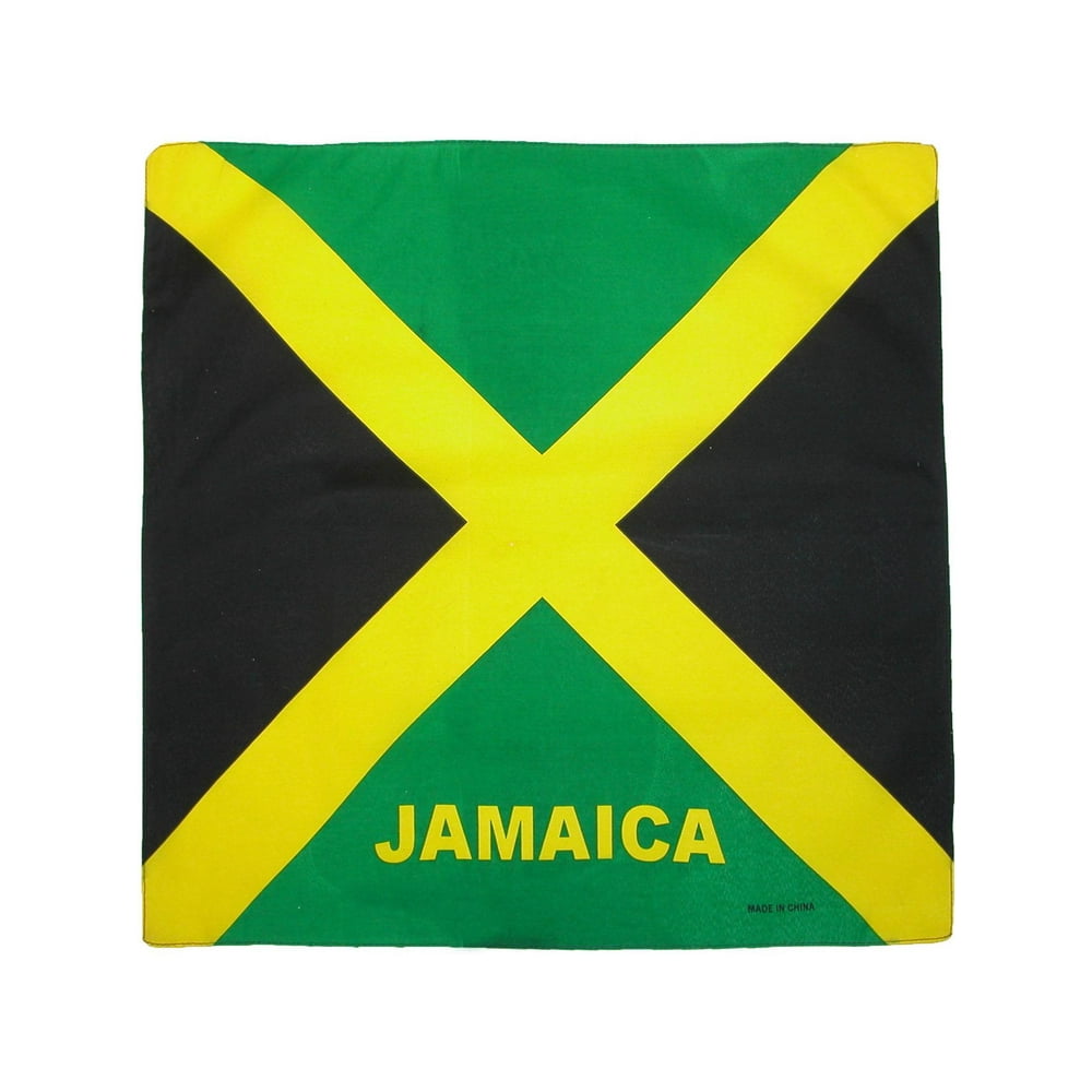 CTM CTM Cotton Jamaican Flag Bandana Walmart Walmart
