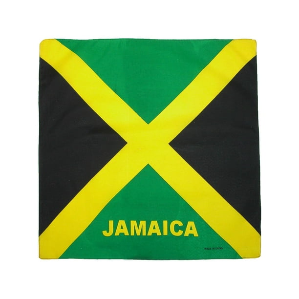 Ctm Cotton Jamaican Flag Bandana Walmart Com Ctm Cotton Jamaican Flag Bandana Walmart Com