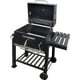 thumbnail image 1 of Asador de Carbon JARDIMEX Ahumador Portatil con Ruedas Termometro Analogo Parrilla de Acero Inoxidable Asadores de Carne Jardin Jardimex Con Parrilla Acero Carne Practico, 1 of 7