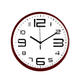 thumbnail image 1 of Reloj de Pared Plástico Innovador 30 Centímetros rojo, 1 of 9