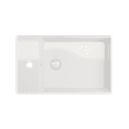 thumbnail image 6 of BOCCHI 1479-001-0126 Sottile Vessel Deck with Matching Drain Cover In White, 6 of 6