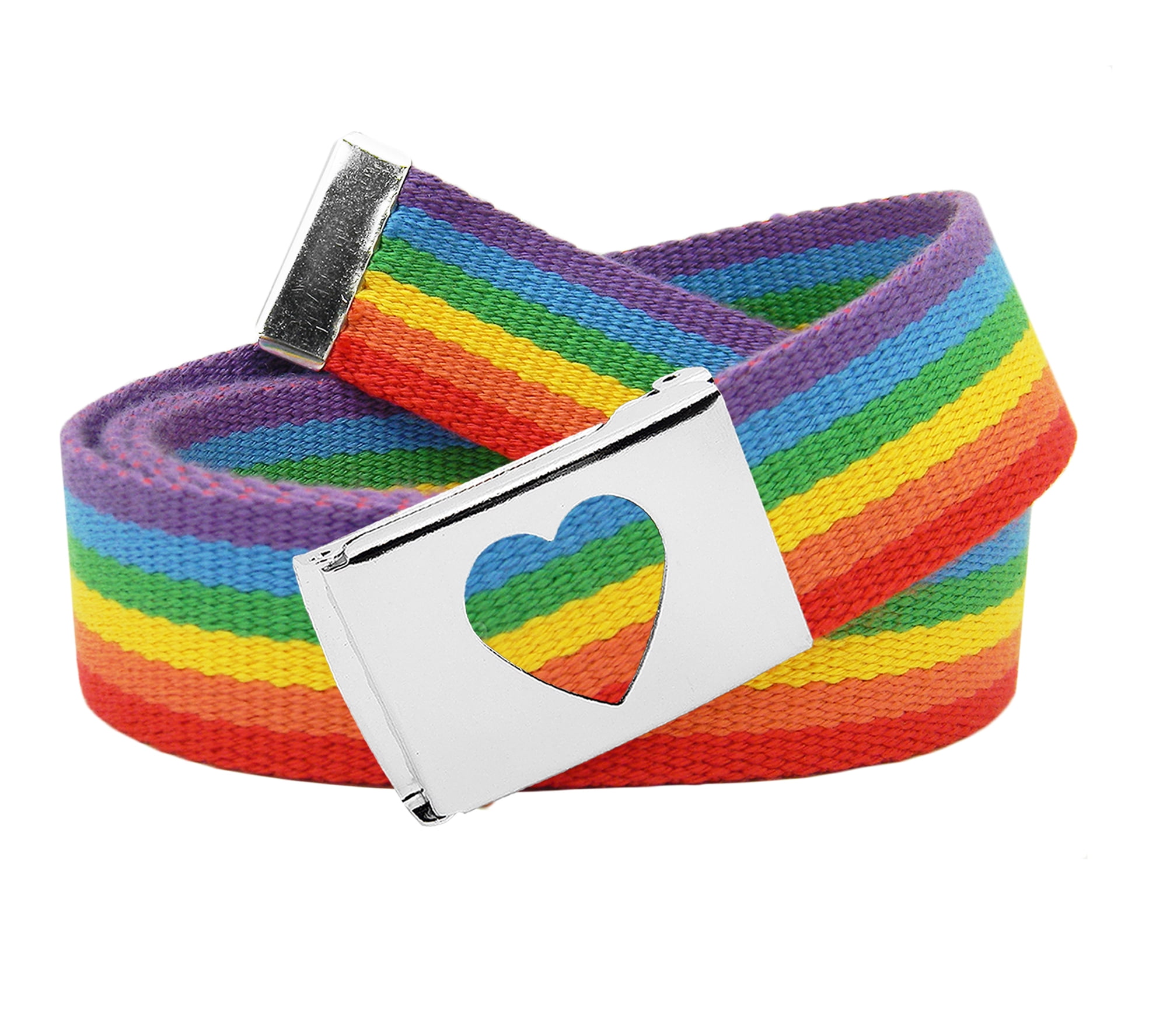 rainbow belt buckle