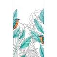 thumbnail image 2 of Idea4wall 3pcs Vibrant Kingfisher and Foliage Colorful Bird and Tropical Leaves Wall Murals, Removable Self-Adhesive Stick Wallpaper Large Wall Stickers for Home Decorative, 72"x108", 2 of 5