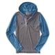 thumbnail image 2 of Aeropostale - Camiseta henley con capucha para hombre, color azul, extragrande Aeropostale  henley, 2 of 2