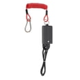 thumbnail image 1 of 4ft Coiled Breakaway Cable,  Towing Long Lasting Trailer Breakaway Switch Stable Connection  for, 1 of 7