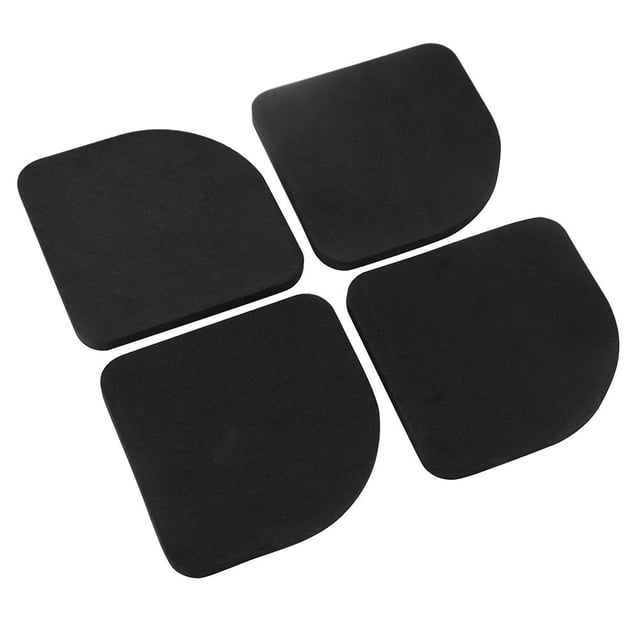 Alfombrilla antivibración para lavadora, 4 Uds., cuadrada, para refrigerador Ndcxsfigh Libre de BPA