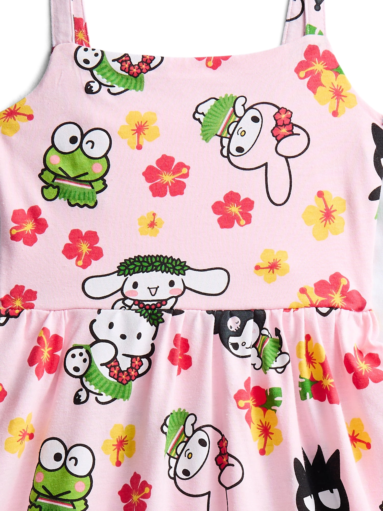 Hello Kitty and Friends Girls Graphic Tank Dress, Sizes XS-2XL
