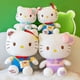 thumbnail image 2 of Muñeco de peluche de gato Sanria KT para niños, vestido suave Kawaii de cuerpo cruzado, juguete para regalo favorito, nueva tendencia, 2 of 4
