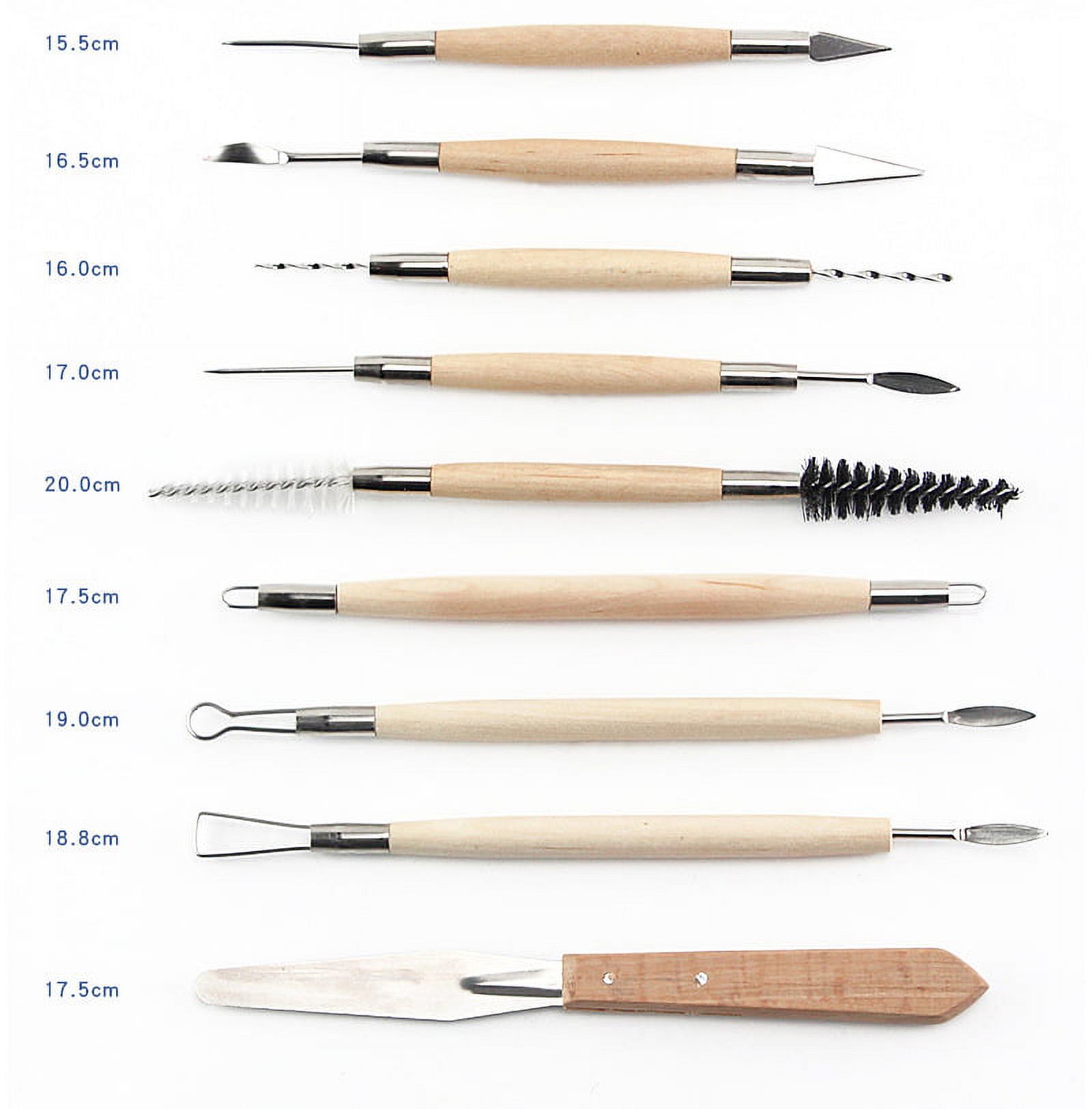 Clay pottery tool set 32/30/22 pieces clay clay carving knife silicone drill pen pill stick clay tool auxiliary indentation eraser pen and modeling tool