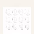 96Pcs 4 Box Fake Nails, Black Nude Ombre Long Nails, Smooth Finish ...