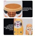 thumbnail image 2 of Matryoshka rusa de 5 capas artesanía hecha a mano muñeca rusa hecha a mano juguetes educativos JShteea libre de BPA, 2 of 9