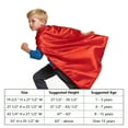 thumbnail image 6 of Toptie Satin Superhero Capes, Halloween Festival Event Costumes And Dress Up For Kids & Adults-Hotpink-55" H x 35 1/2" W, 6 of 8