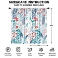 thumbnail image 2 of Blackout Kids Curtains,Pioneer Flower Floral Print Pattern Childrens Insulated Curtains Set Of 2,Bedroom Essentials,Toddler Room Decor 42"x84", 2 of 5