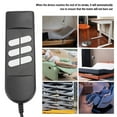 thumbnail image 4 of Lift Chair Hand Control Handset, 5 Pin Plug Power Lift Chair Remote Hand Control Multi Functional 6 Button ABS  for Electric Recliner, 4 of 7