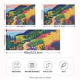 thumbnail image 2 of Yayeee Pillowcase Standard Size Set of 2 Satin Wrinkle Resistant Pillow Case, Art Path, 2 of 7