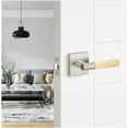 thumbnail image 2 of Sure-Loc Ap102-Sq Grip-Skn Aspra Square Privacy Door Lever Set - Chrome, 2 of 7