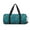 Funny Cat Blue, variant on Forest Elf print Round Travel Duffel Bag is a foldable gym bag with an inner pocket, perfect for travel sports