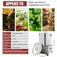 thumbnail image 2 of Commercial Electric Salad Spinner 15L, Stainless Steel Vegetable Dryer with Adjustable Speed for Restaurants and Hotel Kitchens, 2 of 6