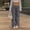 Dark Gray, variant on Women's Low Waist Baggy Jeans Vintage Wide Leg Barrel Denim Pants with Pockets