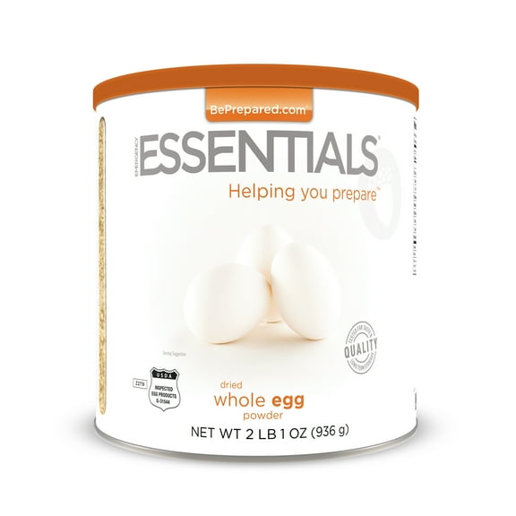 Emergency Essentials Dried Whole Egg Powder, 33 oz – Pasteurized, Shelf-Stable