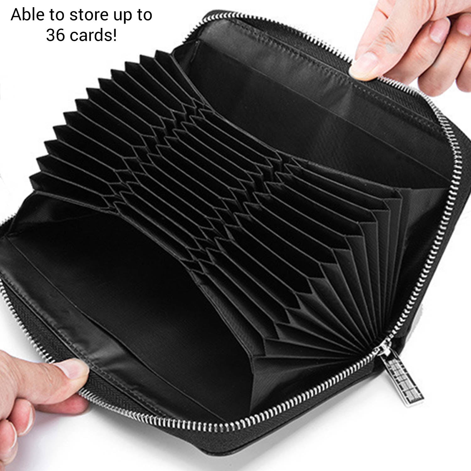 CoreLife RFID Blocking Credit Card Holder - 36 Slot Security CoreLife RFID Blocking Credit Card Holder - 36 Slot Security