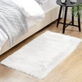 thumbnail image 5 of Rosnek Soft Fluffy Faux Sheepskin Fur Area Rugs, Rectangle Faux Fur Carpet for Living Room Bedroom Dining Room Floor Carpet, 5 of 6
