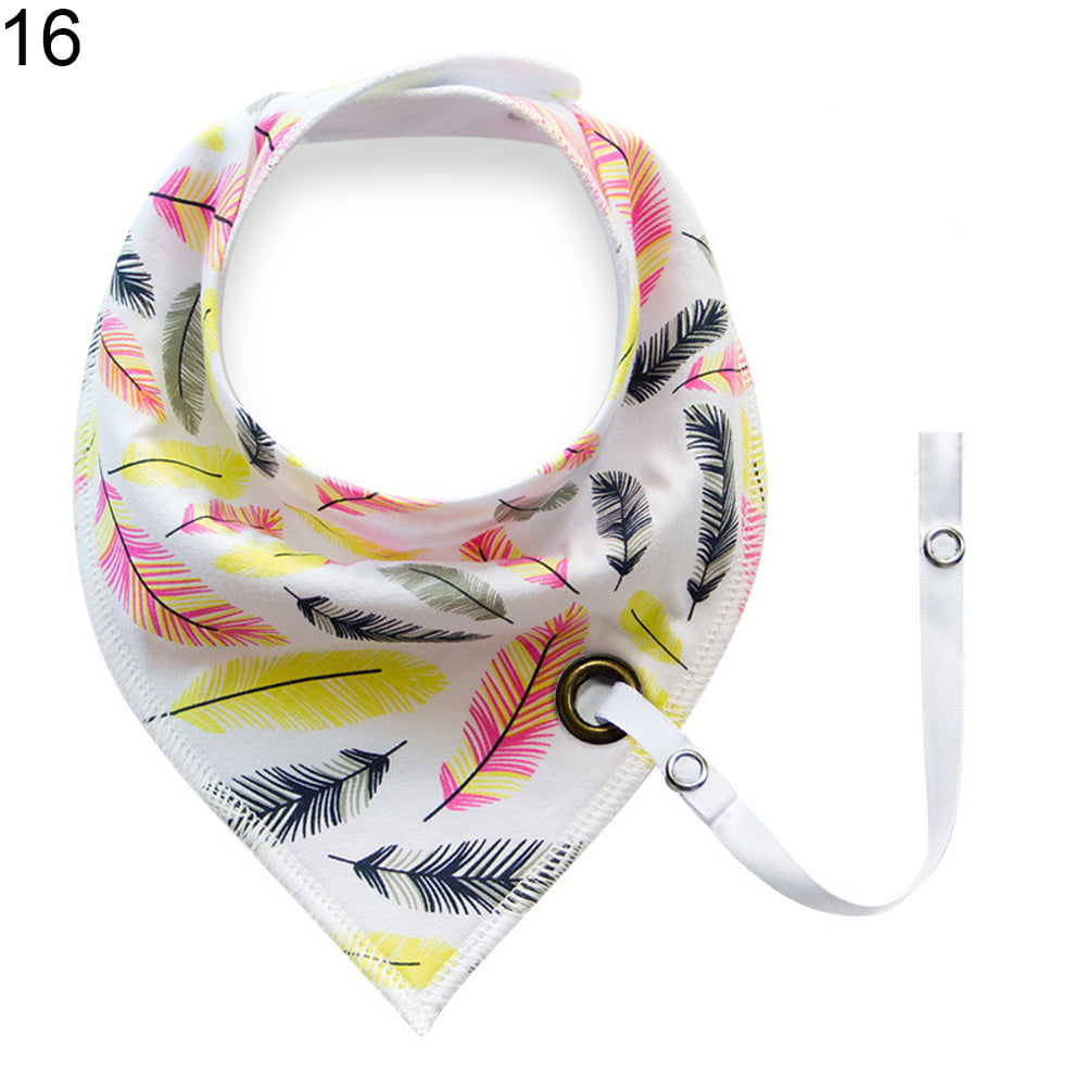 Infant Baby Toddler Triangle Cotton Drool Bibs Bandana Scarf Soft Towel  C 