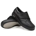 thumbnail image 3 of zapatos para hombre, zapatos de cuero para personas mayores, pies anchos seniles, hinchados, para hombre y mujer, zapatos suaves y cómodos para diabéticos, zapatillas de deporte, 3 of 4