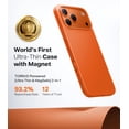 thumbnail image 3 of Funda para teléfono TORRAS 17 Pro Max Magnetic Slim, ultrafina, naranja, 3 of 8