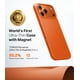 thumbnail image 3 of Funda para teléfono TORRAS 17 Pro Max Magnetic Slim, ultrafina, naranja, 3 of 8