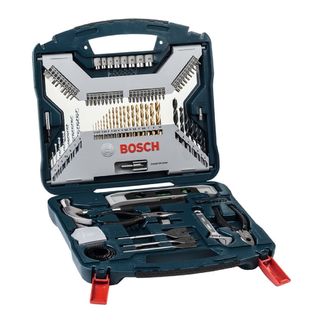 Set de Brocas y Puntas BOSCH Maletín X-line 103 Pzas