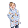 thumbnail image 5 of Bluey Toddler Boys Cozy Hoodie with Faux Shearling Lining, Sizes 12M-5T, 5 of 6