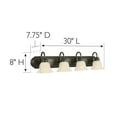 thumbnail image 5 of Design House 506626 Allante 4-Light Vanity, 5 of 5