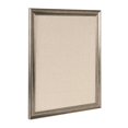 thumbnail image 4 of DesignOvation Macon Framed Linen Fabric Pinboard, 23x29, Pewter, 4 of 10