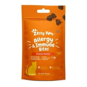 Zesty Paws Allergy & Immune Bites for Cats, Seasonal Allergy Relief, Bacon 30ct